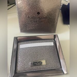 Kate Spade Metallic Card Holder